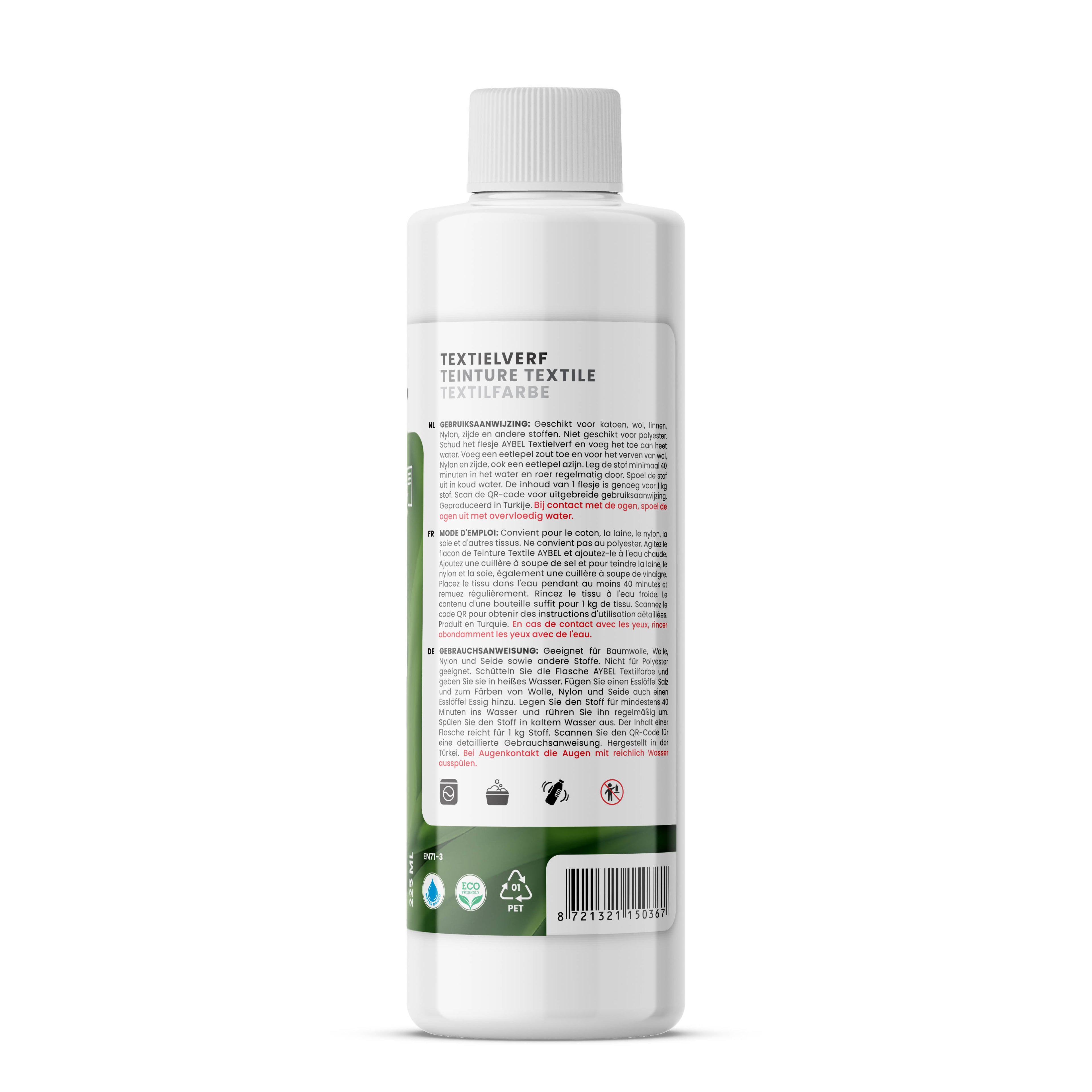 Tinte Textil Verde Manzana