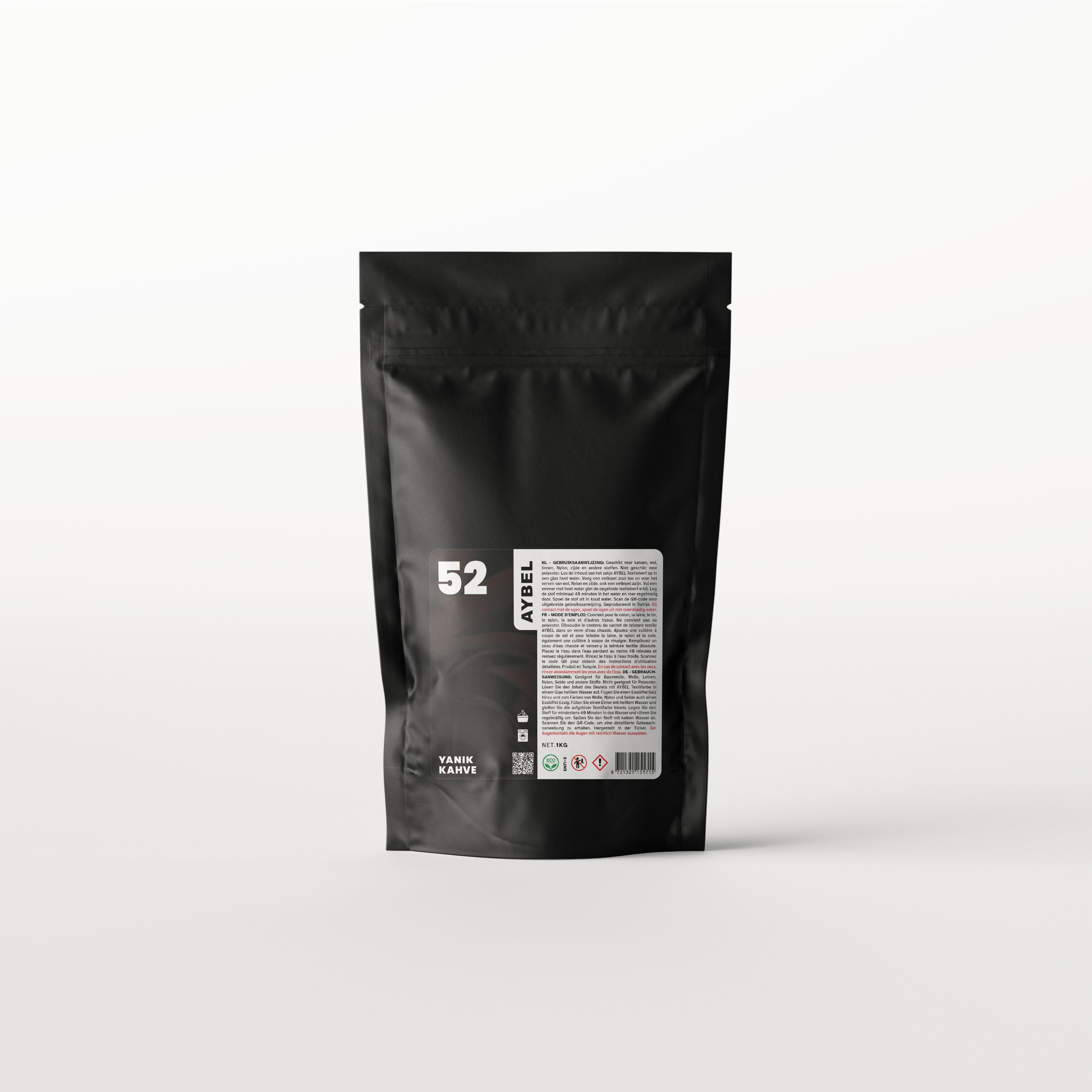 Textilfarbe Kaffeebraun