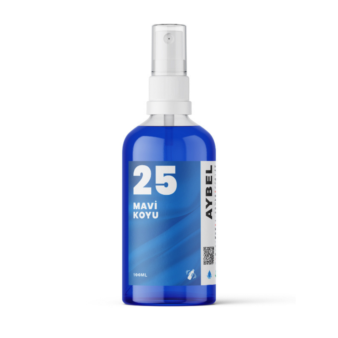 Himmelsblå textilfärgspray