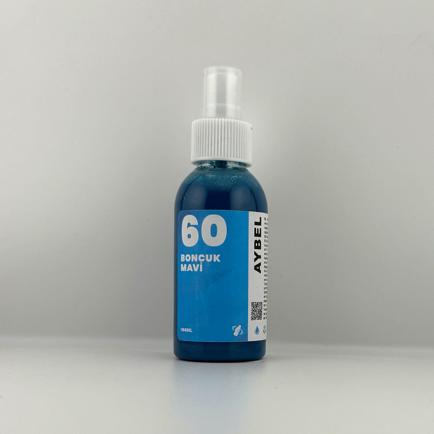 Turkis tekstilfarvespray